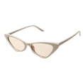 thumbnail image 3 of Gafas de sol para mujer, gafas de conducción para acampar, accesorios fotográficos, fiesta en la calle Beige, 3 of 8