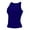 Blue, variant on Tank Tops for Women 2024, Crew Neck Tank Top Blouse Women Racerback Slim Top Knit Ribbed Shirt Women's Blouse Sleeveless (Black, M)
