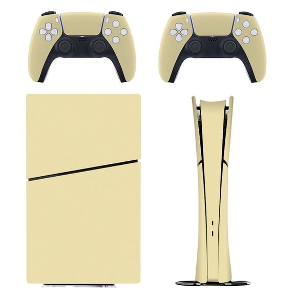 Skin Sticker for PS5 Slim / Pro / Standard Disc / Digital Edition Console and Controllers Decals for PlayStation 5 Vanilla