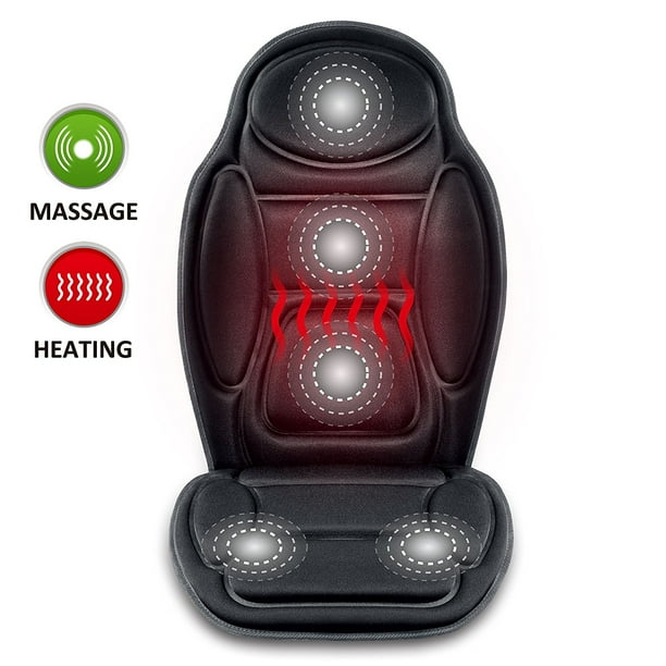 Seat Cushion Vibrating massage cushion with heat therapy for back