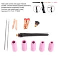 thumbnail image 3 of Nozzle 13Pcs/Set Welding Nozzle TIG Gas Lens Ceramic Contact Tip With Tungsten Needle For Torch 17/18/26, 3 of 8