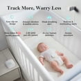 thumbnail image 2 of Sense-U Pro Baby Breathing Monitor, Real-time Alerts for No Breathing, Rollover, Overheating from Anywhere, Arousal Vibration, Audible & App Alerts, Easy Clip-On Design, Portable, Wearable, 2 of 10