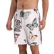 thumbnail image 2 of Balery Beautiful Butterfly Traje de Baño Estilo Hawaiano para Hombre, Shorts de Secado Rápido con Bolsillos-Large, 2 of 6