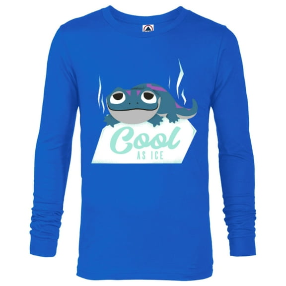 Disney Frozen 2 Bruni Salamander Cool As Ice T-Shirt - Long Sleeve T-Shirt for Men - Customized-Royal