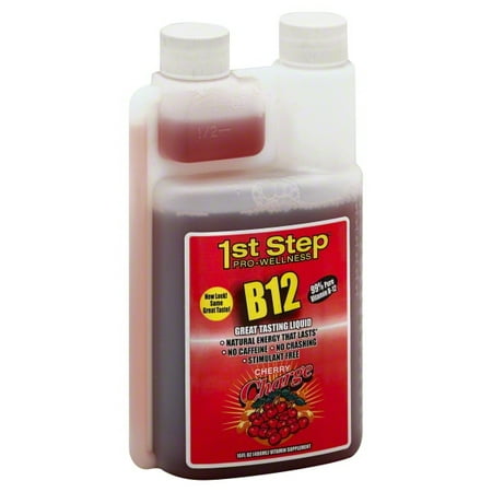Energy Cherry - 1st Step for Energy B12 Boost, Cherry Charge, 16 Fl oz