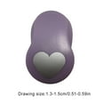 thumbnail image 5 of Hole Puncher Paper Punchers Circle Cards Labor-saving Decoration Tool Accessories Easy and Fast Manual Tools Consistent Design love, 5 of 5