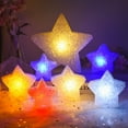 thumbnail image 3 of Fairnull Star Night Light Romantic Soft Lighting Eye Protection Handheld Fairy Lamp Decoration Plastic LED Pentagram Lamp Venue Setting Props Party Supplies, 3 of 10