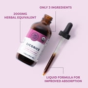 VIMERGY USDA Organic Licorice Root Extract, 57 Servings – Supports Digestive System & Respiratory Health