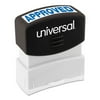 Pre-Inked One-Color Approved Message Stamp - Blue