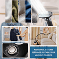 thumbnail image 6 of SALAV Pro Series Dual Bar Garment Steamer with Rotatable Ironing Board & Steam Selection Dial, 6 of 7