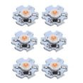 thumbnail image 4 of LED Lamp Bead, High Power Light Source Chip Easy To Install With Aluminum Plate For DIY Lighting Fixtures For Flashlights Pink  Light: 380-840NM, 4 of 8