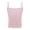 Pink, variant on JanJean Kids Girls Sports Bras Cami Crop Tops Spaghetti Straps Ribbed Knit Vest Workout Undershirts Athletic Tank Top Shirts Red M/小码