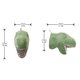 thumbnail image 2 of Decoraciones de pared con dibujos de dinosaurios en 3D, cabezas de animales, juguetes para habitación de niños, adornos de pared, regalos para bebés, juguetes de peluche, 2 of 7