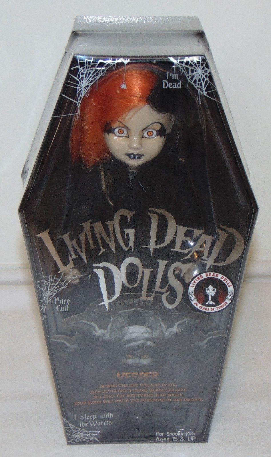 Living Dead Dolls 20th Anniversary Vesper Doll - Walmart.com
