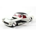 thumbnail image 3 of Bigtime Muscle Series 1:24 Scale 1957 Chevy Corvette White Scale Kids Toy(Selections May Vary), 3 of 4