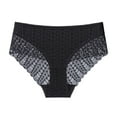 thumbnail image 4 of vigerkar Sexy Womens Underwear Lace Shorts - Cheeky Panties Breathable Lightweight Soft Panty (Black, M), 4 of 4