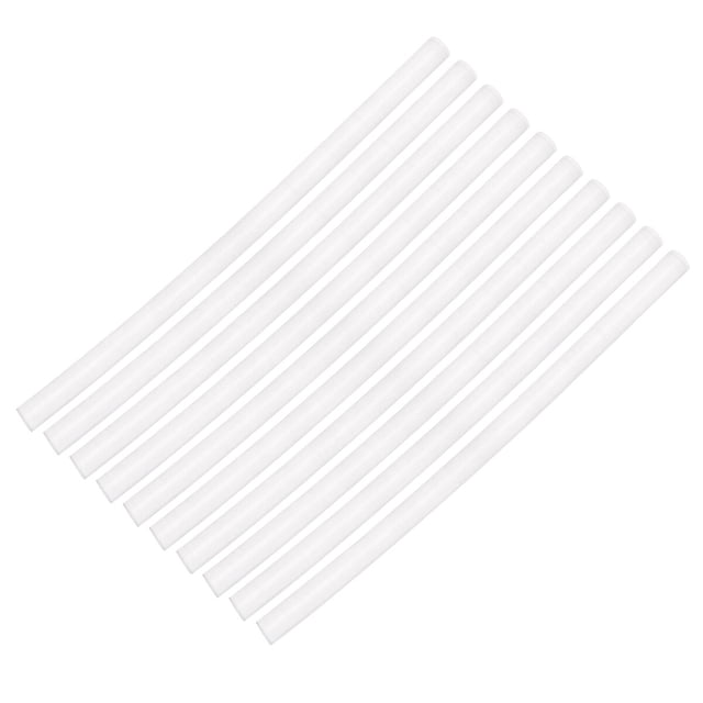 SHOWERORO 10Pcs Hot Melt Glue Sticks Clear Thermoplastic Resin For Glue Guns Box Packing