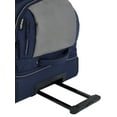 thumbnail image 3 of Wrangler Jumbo 36" Drop-Bottom Rolling Duffel with Telescopic Handle - Navy, 3 of 8