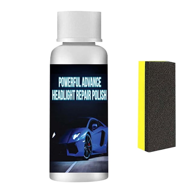 Ohufall 50Ml Liquid Glass Car Coating Headlight Repair Fluid Crystal Plating Refurbishment Agent With Tool Kit