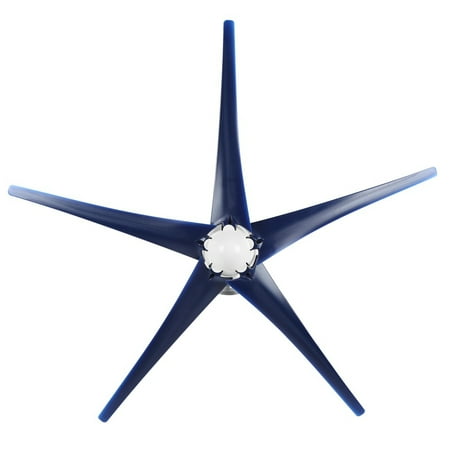 

5 Blade Wind Turbines Kit Nylon Fiber Industrial Supplies Wind Generator Electromagnetic/Yaw For Terraces Boats White Black Blue