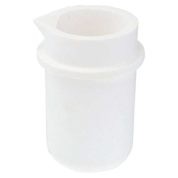 Luxshiny Quartz Crucible Melting Cup White Metal Smelting Tool for Precision Metalwork