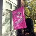 thumbnail image 2 of Carolines Treasures BB8259CHF Flamingo Floaty Pink Polkadot Flag Canvas House Size  Large multicolor, 2 of 4