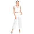 thumbnail image 5 of Pantalon de pierna ancha Roman Fashion / Juvenil, 1982 (Blanco) blanco G, 5 of 5
