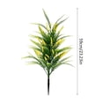thumbnail image 3 of Artificial Persian Grass Potted Plant Set,Realistic Decorative Green And Bloom Mix Arrangement,Durable Plastic Simulation Design,Living Room Shelf Fireplace Office Desk Home Accent Decor Piece, 3 of 9