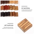 thumbnail image 4 of UEETEK 24Pcs Square Rings Wood Blanks for Diy Enthusiasts Wooden Jewelry Materials Special Occasions 1.2x1.2x0.4in, 4 of 6