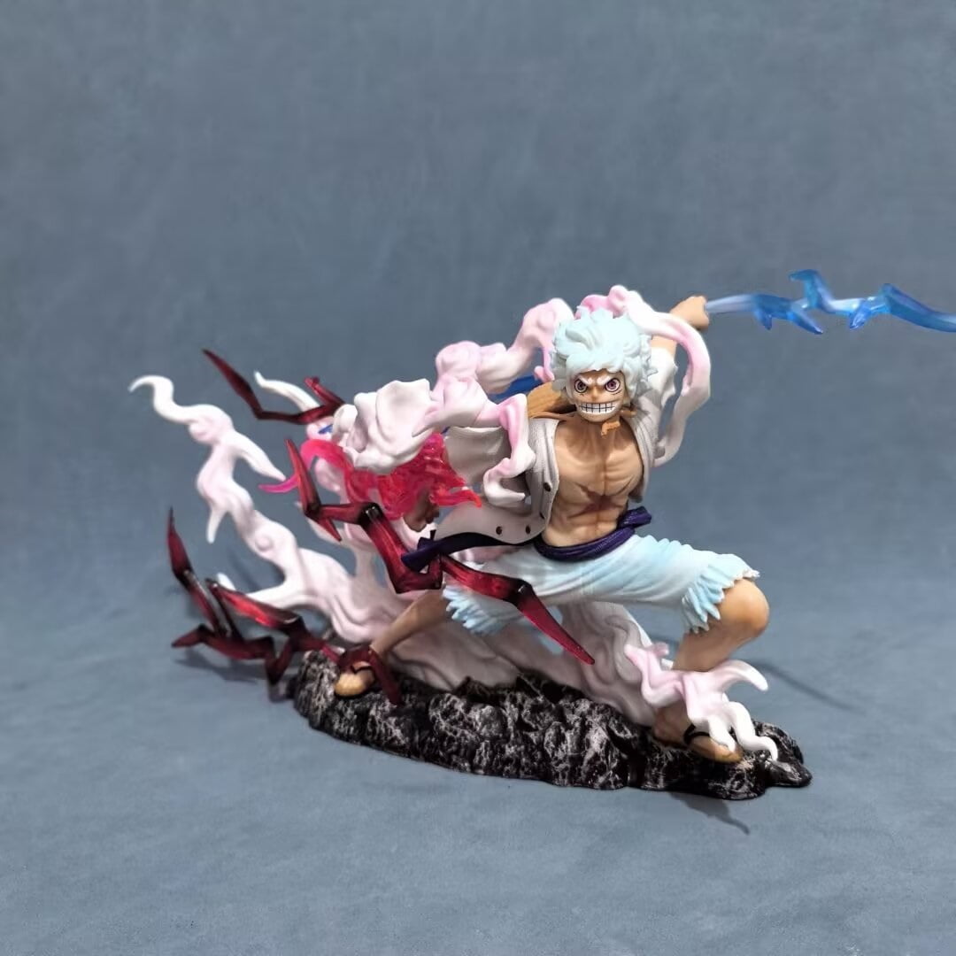 Drift Lightning Nika Luffy Standing Statue Scene Ornament Anime Figure Model