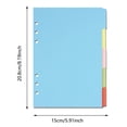 thumbnail image 2 of zhangmingg Europrotokoll Multicolor Cardboard Index Dividers for DIN A4 with 6 Color Gradient, 2 of 7
