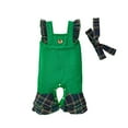 thumbnail image 2 of YWDJ Baby Boys Pajamas Thin Cotton Jumpsuit Warm Long Sleeve Cotton Men And Women Boneless Climbing Clothes Green 6 Months, 2 of 4