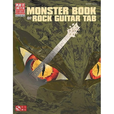 Hal Leonard - Various Composers: Monster Book of Rock Guitar Tab Sheet Music - Multi