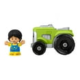 thumbnail image 6 of Fisher-Price Little People Tractor Farm Toy & Figure Set for Toddlers, 2 Pieces for Pretend Play, 6 of 8