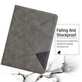 thumbnail image 4 of Dteck Magnetic Leather Case for Apple iPad Pro 12.9" 4th Generation 2020 Released ,Smart Wallet Card Holder Kickstand Folio Shockproof Automatic wake/sleep Cover 12.9-inch,Gray, 4 of 6