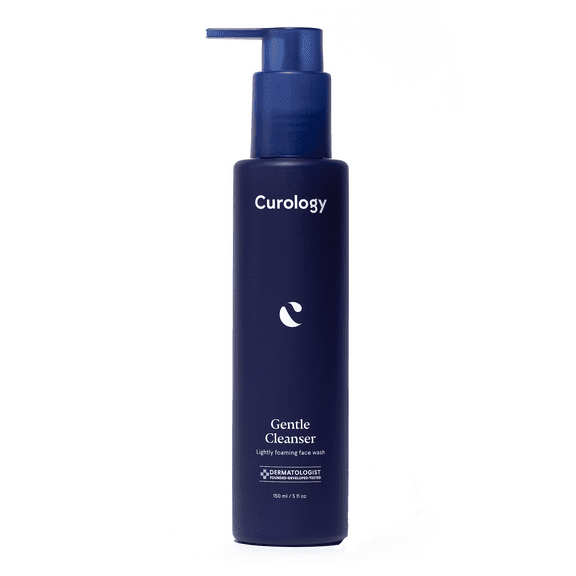 Curology Gentle Cleanser, Lightly Foaming Face Wash for All Skin Types, 5 fl. oz
