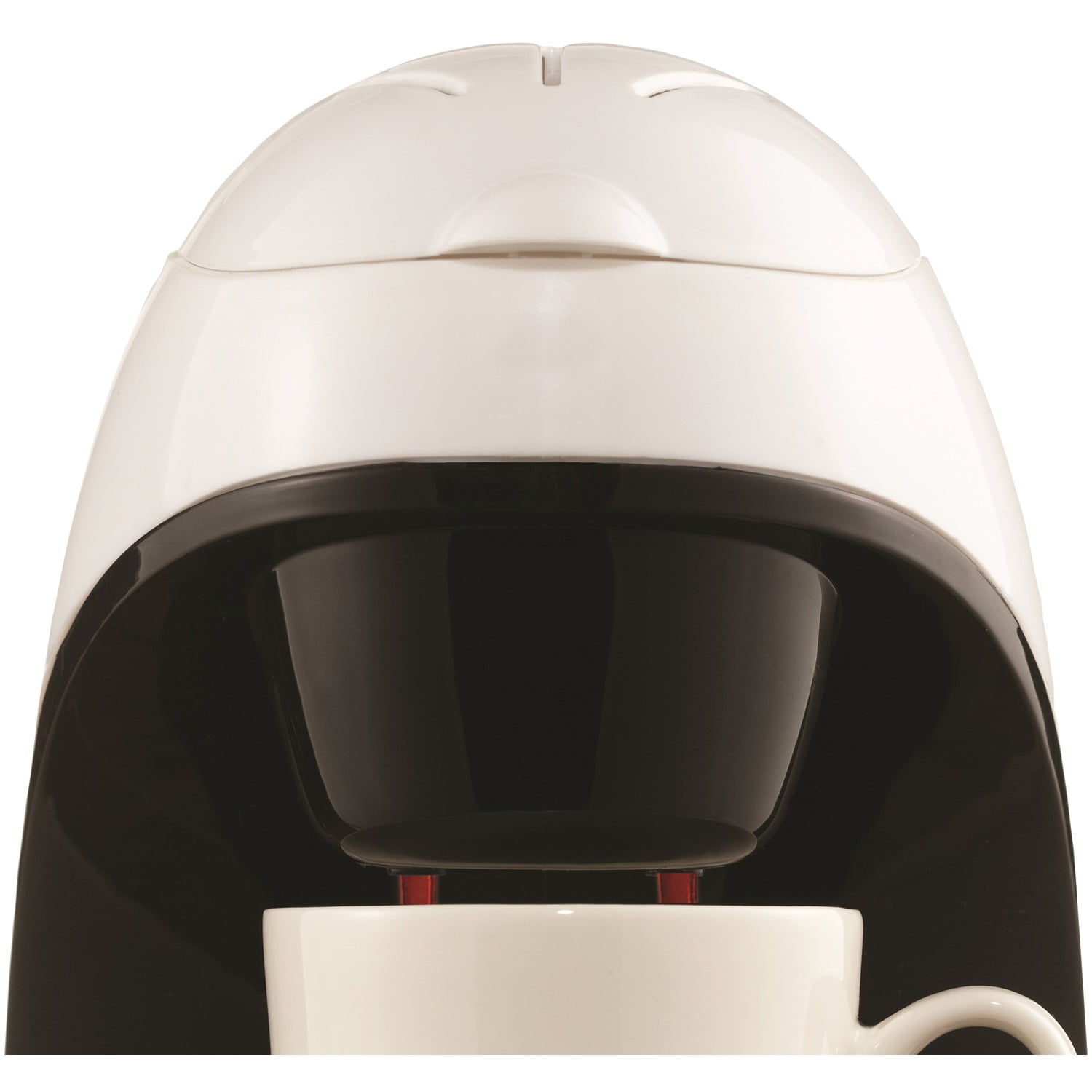 Brentwood Single-Serve Drip Coffee Maker with Ceramic Mug (White), TS-112WPT