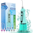 thumbnail image 1 of Water Dental Pik Flosser Grinest 7 modos Selecciones dentales de agua recargables para limpieza de dientes Irrigador bucal inalámbrico Portátil IPX7 Hilo dental impermeable para viajes en el hogar-Ver, 1 of 6