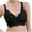 Black, variant on Plus Size Seamless No Underwire Womens Bras Push-up Backless Full Coverage Daily Tank bras Underwear for Women Black S