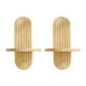 thumbnail image 2 of 2 Estantes de Madera Maciza para Macetas de Pared, para Almacenamiento, Decoración de Pared, Aptos para Sala de Estar, Dormitorio, Oficina., 2 of 7