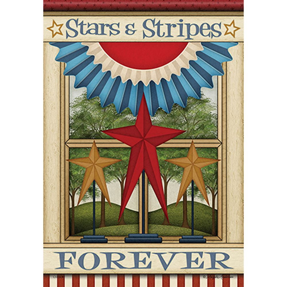 Carson Garden Flag - Stars and Stripes Forever, Premium ... Carson Garden Flag - Stars and Stripes Forever, Premium ...