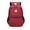 Red, variant on ibiyuan College Backpack Unisex Comfortable School Bag Large Capacity with Pockets Geometric Back To School Supplies Stadium, Travel, Gym,One Size,Black