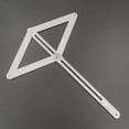 thumbnail image 4 of Protractor For Woodworking Short Miter Measuring Tool Miter Angle Finder Ruler, 4 of 9