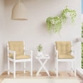 thumbnail image 4 of Cojines para silla VidaXL Melange Beige, 2 unidades, 100 x 50 x 7 cm, para interiores y exteriores, 4 of 9
