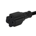 thumbnail image 4 of Cable adaptador de enchufe [UL Listed] 14AWG (1 pie) NEMA 5-15P a 5-15/20R (peine 20Amp T Blade) 15, 4 of 5
