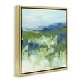 thumbnail image 4 of Stupell Industries Green & Blue Nature Abstract Painting Gold Floater Framed Canvas Art Print Wall Art, 18 x 18, 4 of 10