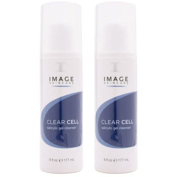 Image Skincare Clear Cell Clarifying Salicylic Gel Cleanser, 6 oz 2 Pack