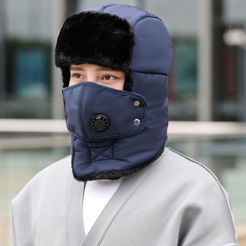 Unisex Men Women Trapper Hat Ushanka 
