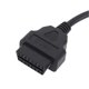 thumbnail image 3 of 16Pin OBD Cable Connector Adapter ABS Black Motor Diagnostic Tool for Truck Vehicle Motorcycle, 3 of 4
