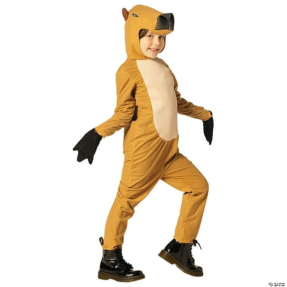 Morris Costumes - Kids Capybara Hooded Jumpsuit Costume - 3-6